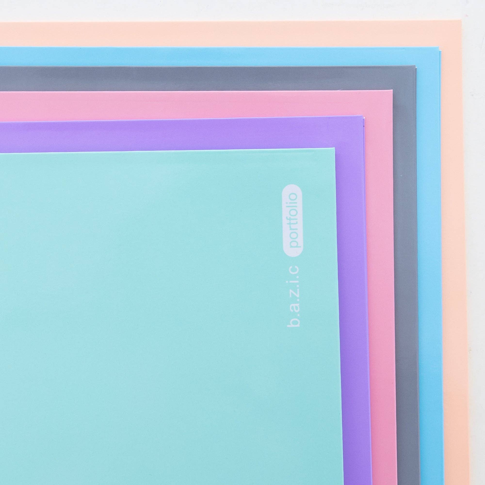 Luna Office Supply -  Everyday Essential - Wholesale Folders - 2-Pockets Portfolios – Laminated Pastel Glossy Color1