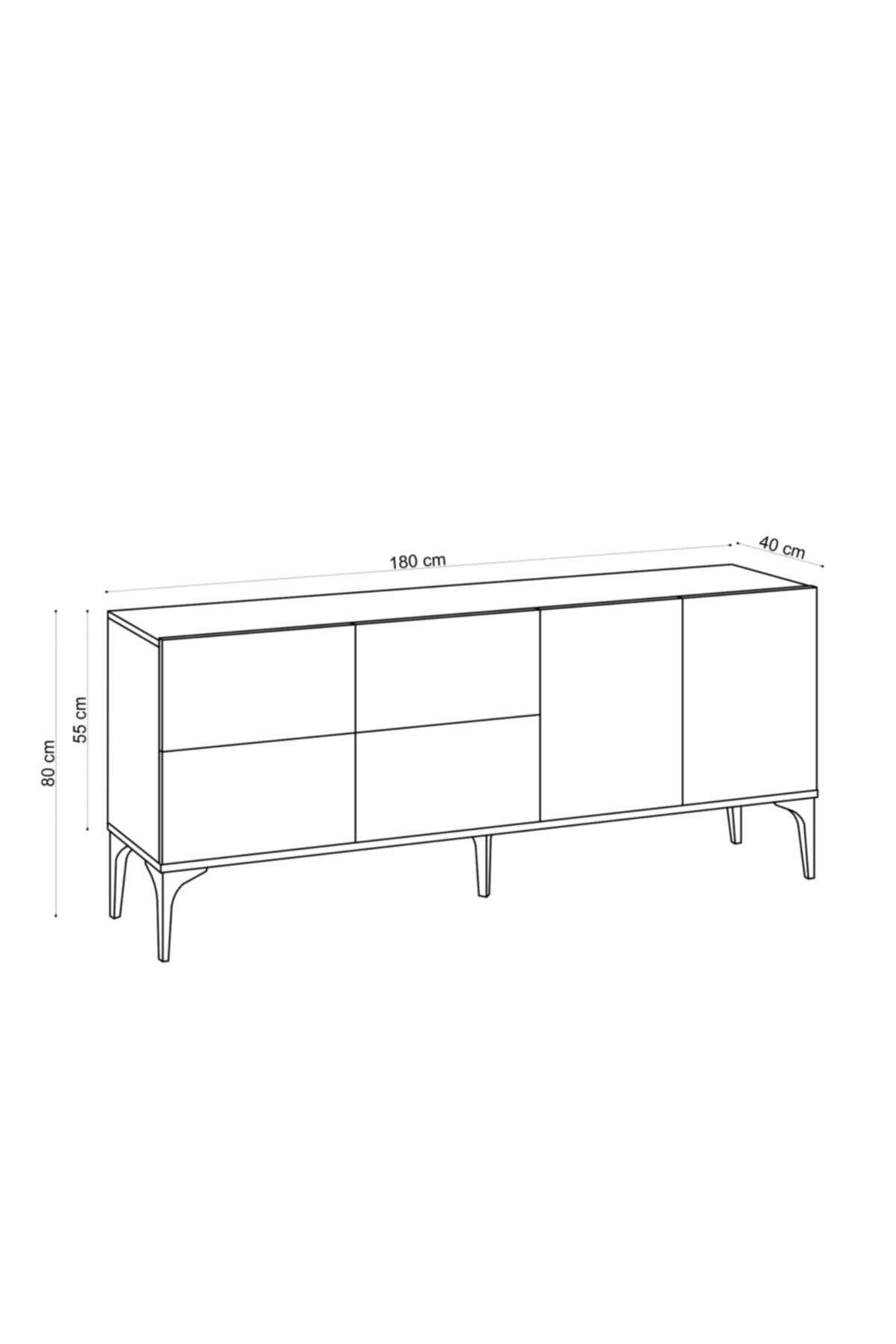 Multi Colored Decormet Laika Console – Sapphire Oak (DEC-20066) for wholesale on Faire2