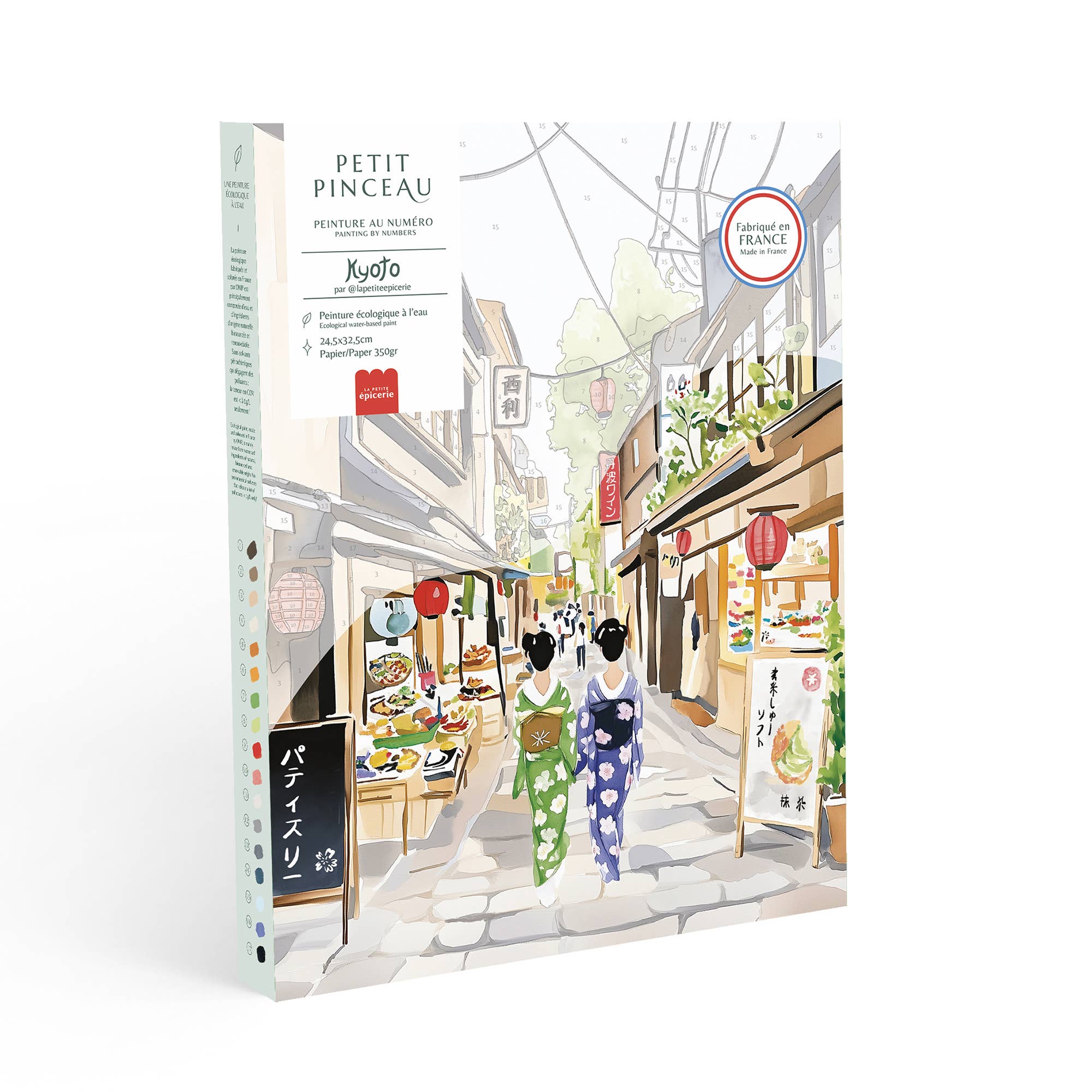 La Petite Épicerie - Wholesale DIY Craft Kit - Paint by Numbers Kit - Kyoto0