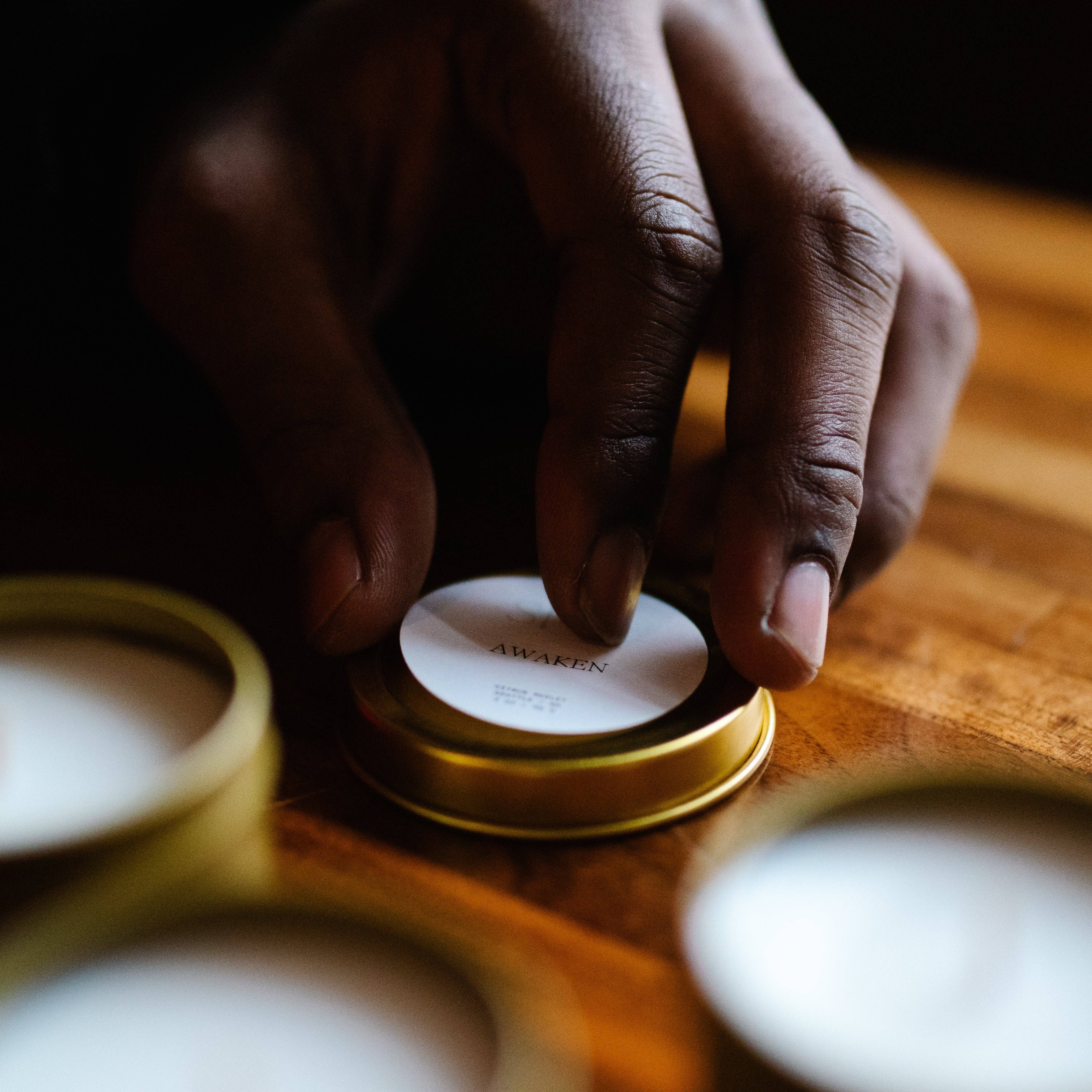 Spír Candle Co. - Wholesale Travel Candles - Awaken – 2 oz Candle1