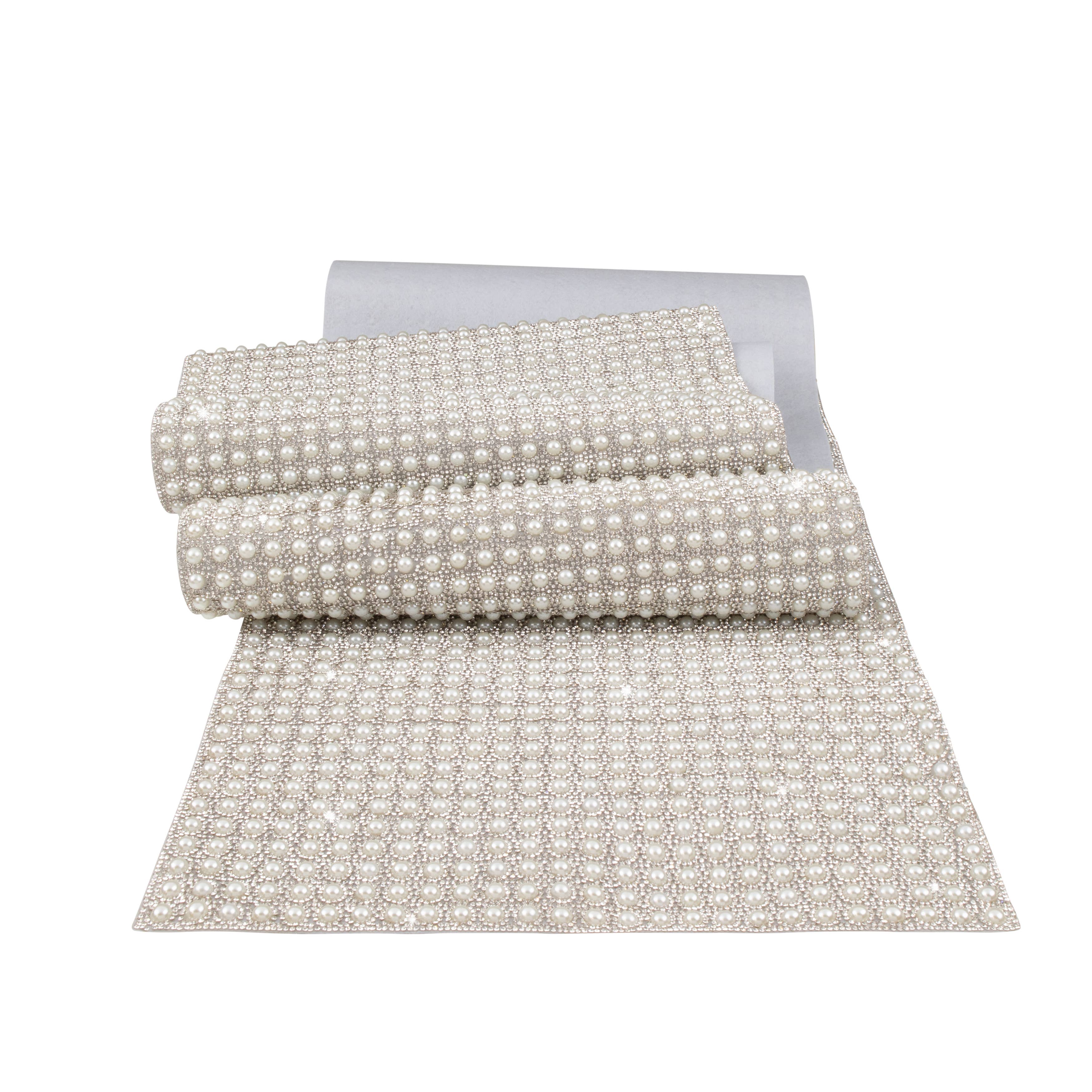 Sparkles Home - Wholesale Table Runner - Montaigne Pearl Table Runner1