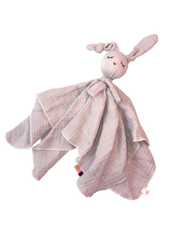 Doudou lapin rose pour la vente par Kikadu