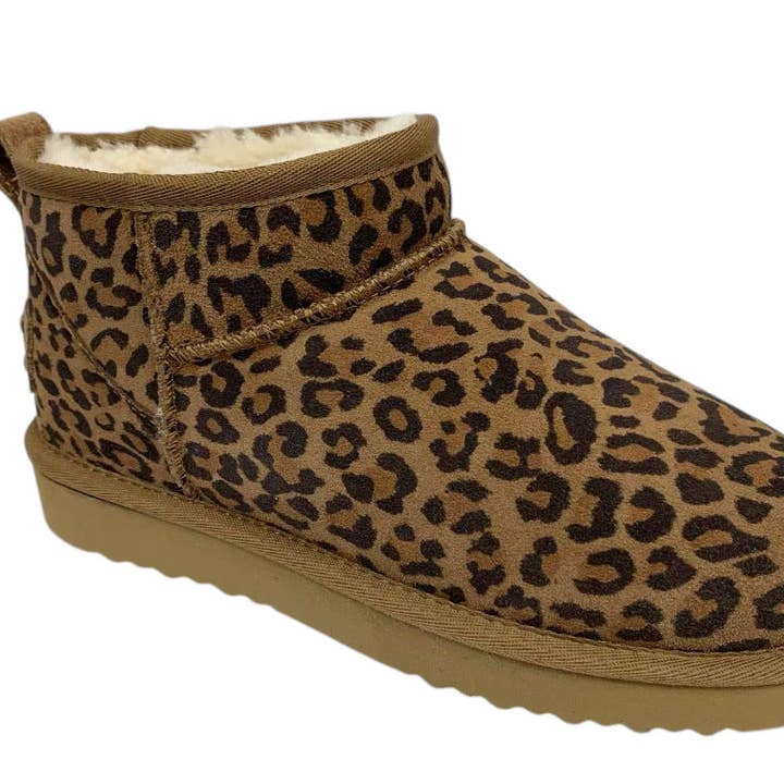 OB5889 Leo OOG Ultra Mini Damen Leder Boots for wholesale by OOG