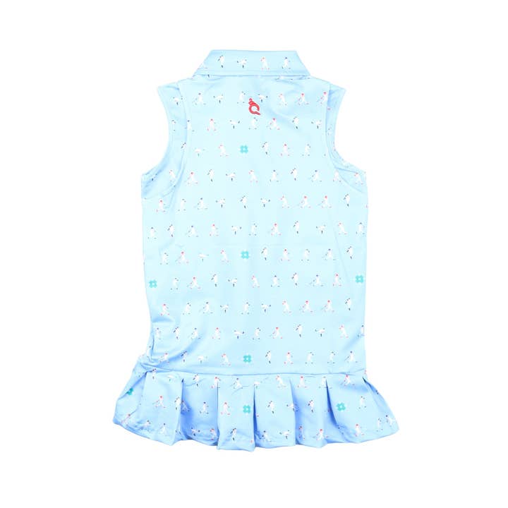 BlueQuail Clothing Co. - Wholesale Dress - Kids - Batter Up Polo Sleeveless Dress