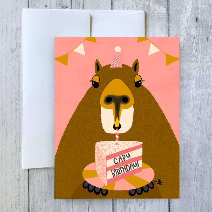 inkpaperfable – Engroshandel Fødselsdagskort – Cappy Fødselsdag Lykønskningskort2