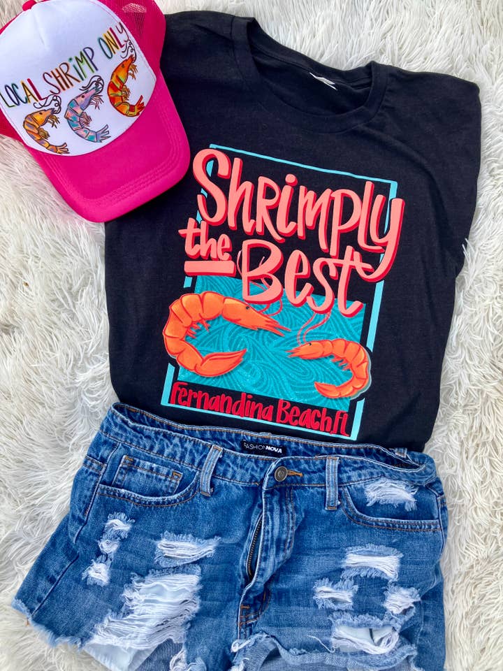 on the Bayou - Wholesale T-Shirt (Graphic) - Women's - shrimp season shrimply the best custom town t-shirt11
