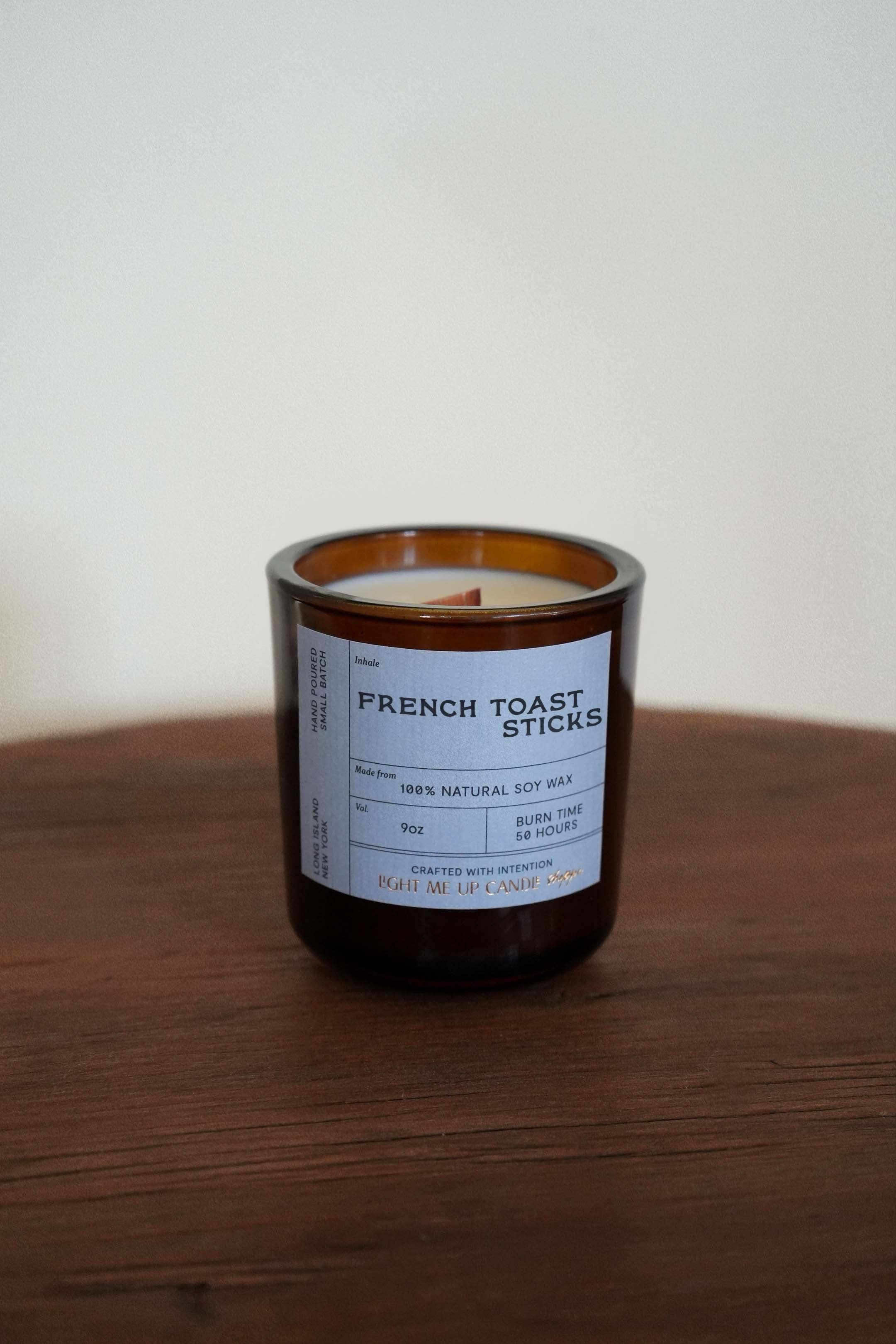 LIGHT ME UP CANDLE SHOPPE - Wholesale Jar/Filled Candle - French Toast Sticks0