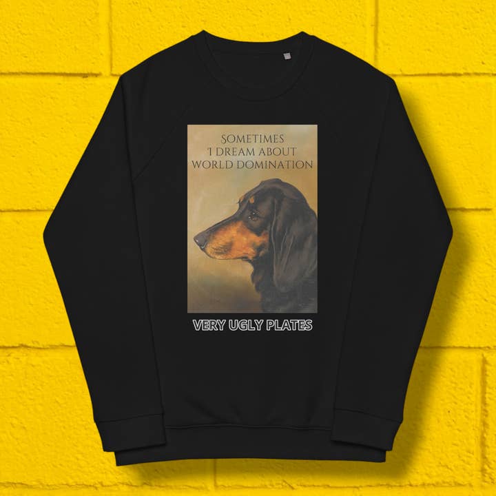 Sweatshirt World Domination pour la vente par Very Ugly Plates