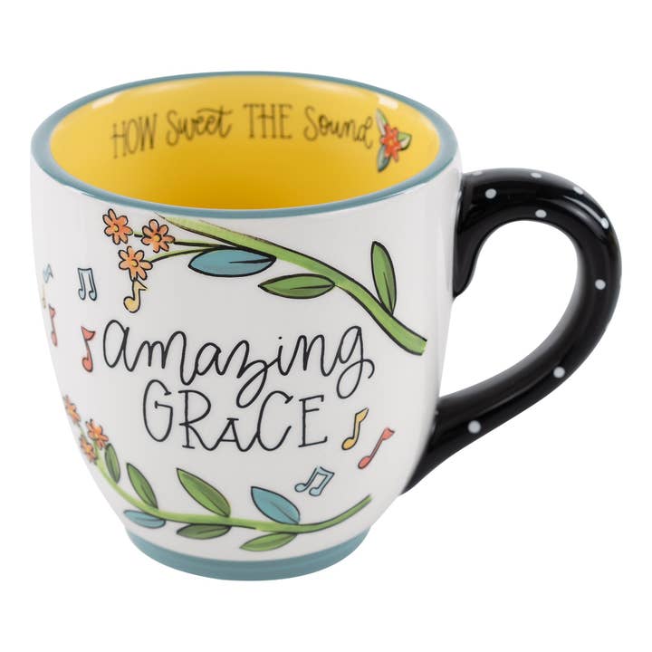 Amazing Grace Bird Mug for wholesale by Glory Haus