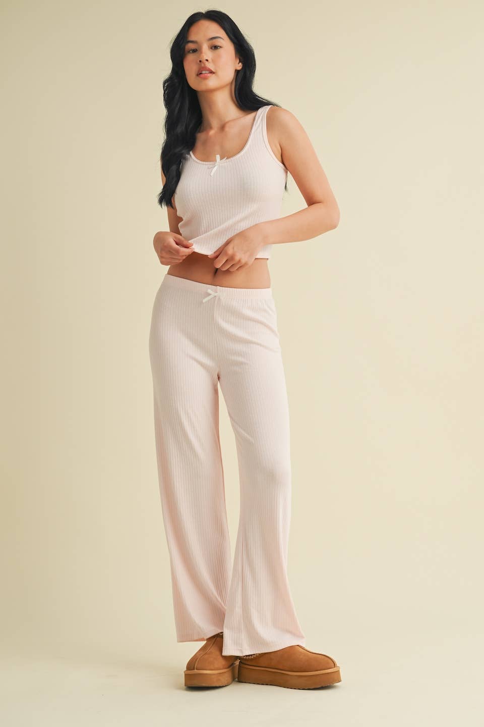 KIMBERLY C - Venta al por mayor Camiseta sin mangas - Mujer - Camiseta de Tirantes Punto Calado Lounge14