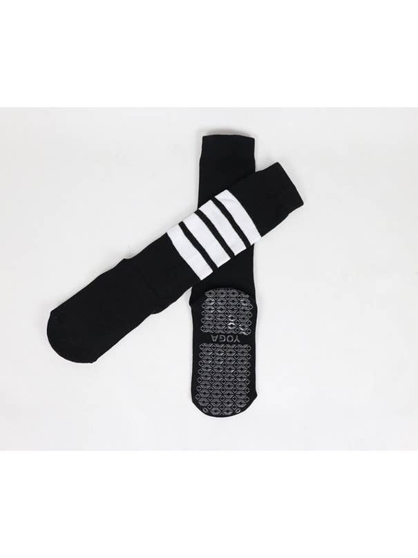 Comfortarians - Wholesale Socks - Women's - Yoga Knee Socks Pilates Non-Slip Long Sock Leg Warmer Cotton5