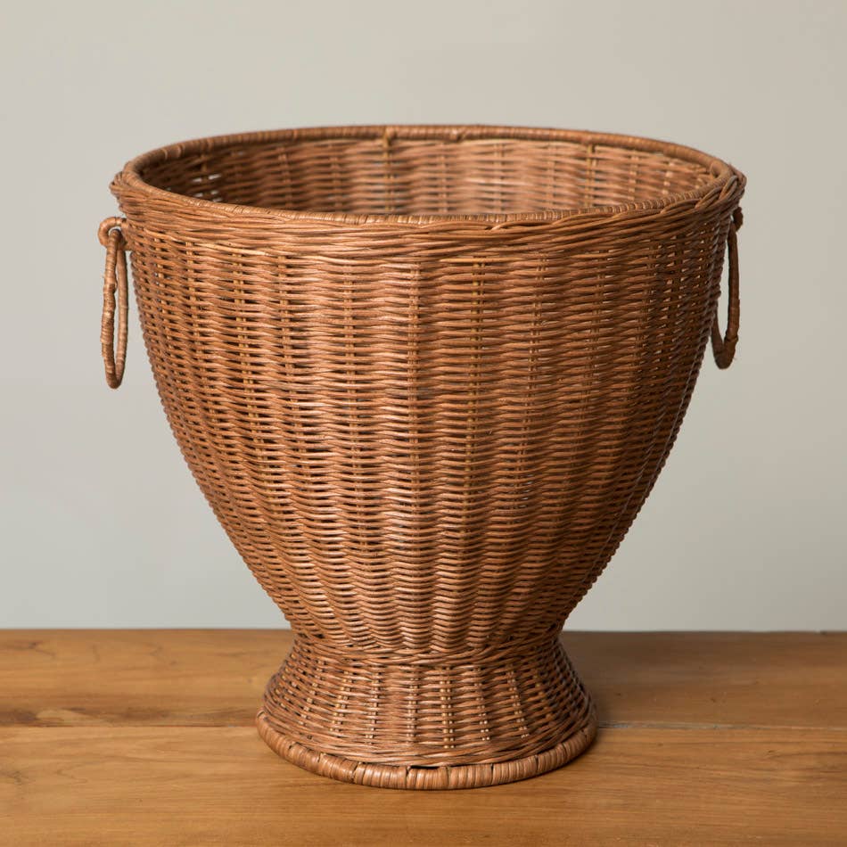 Mahe Homeware - Wholesale Vase - Ornella Rattan Vase Brown1