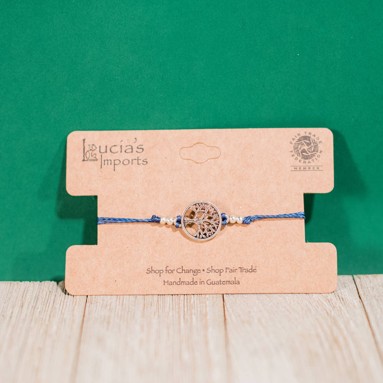 Lucia's Imports – wholesale Charm/dangle bracelet – Tree of Life String Charm Bracelet1