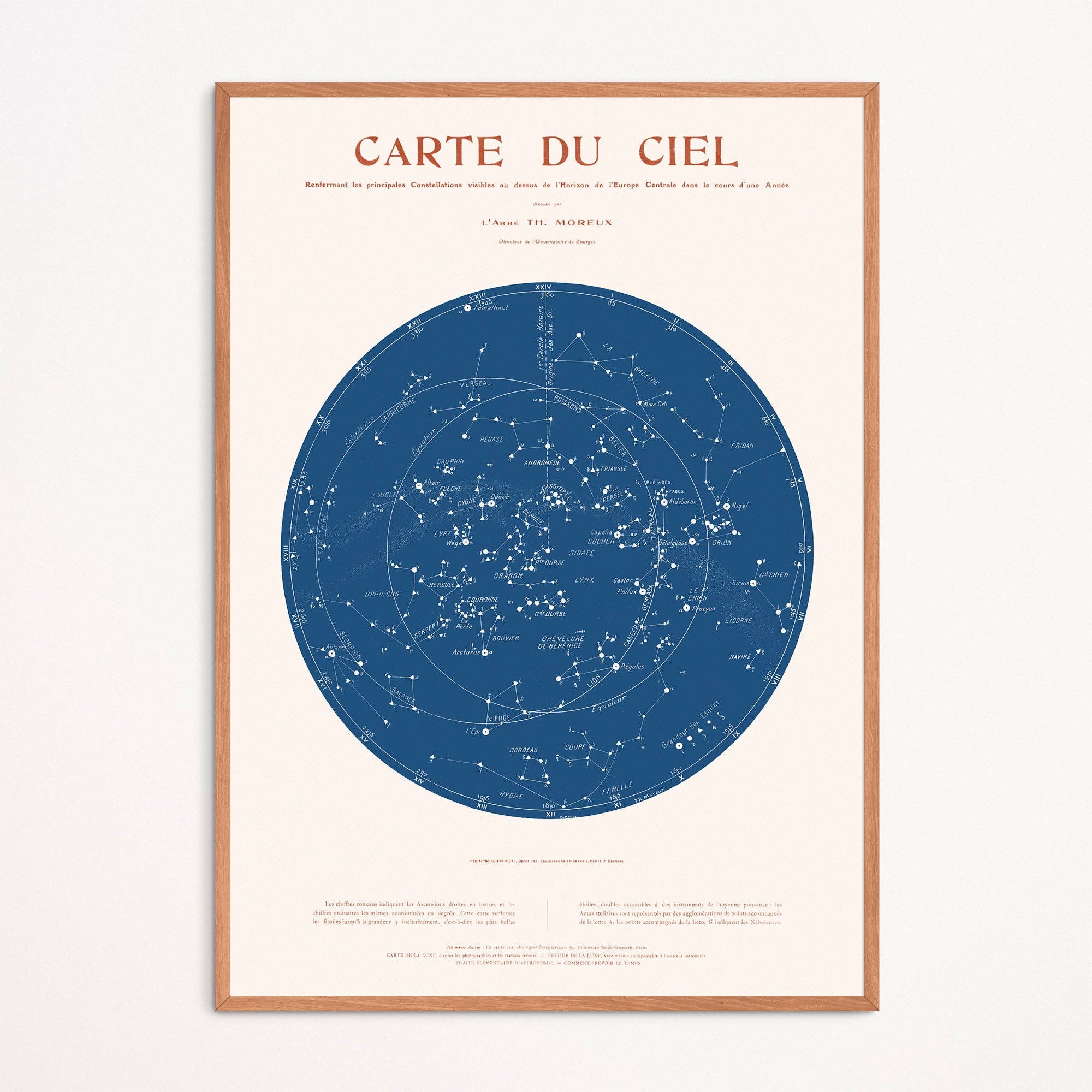 Aster Edition - Wholesale Poster - Poster: Sky Map - Constellations0
