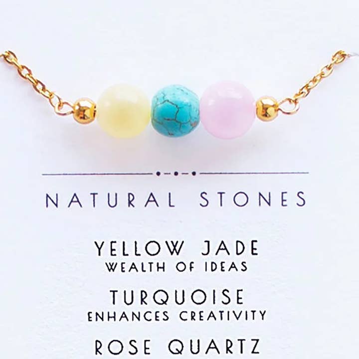 Gypsy Soul - Wholesale Beaded Bracelet - Dainty Stone Healing Friendship Bracelet - Assortment 6 Pcs8