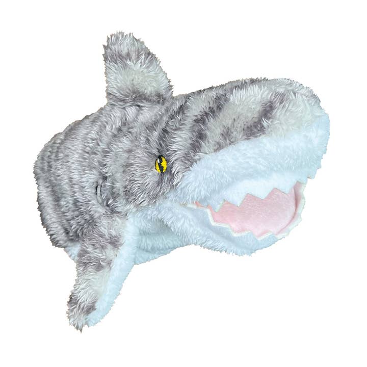 Deluxebase - Wholesale Puppet - Kids & Baby - EcoBuddiez Eco-Friendly Plush Hand Puppet - Tiger Shark0