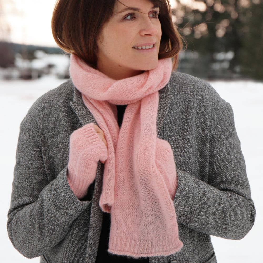 MAISON BONNEFOY - Wholesale Scarf - Women's - JADE - Silk scarf0