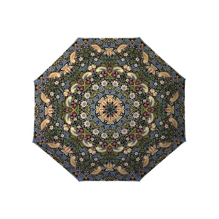 RainCaper – wholesale Paraply - Dam – RainCaper William Morris ”Strawberry Thief” omvänd paraply