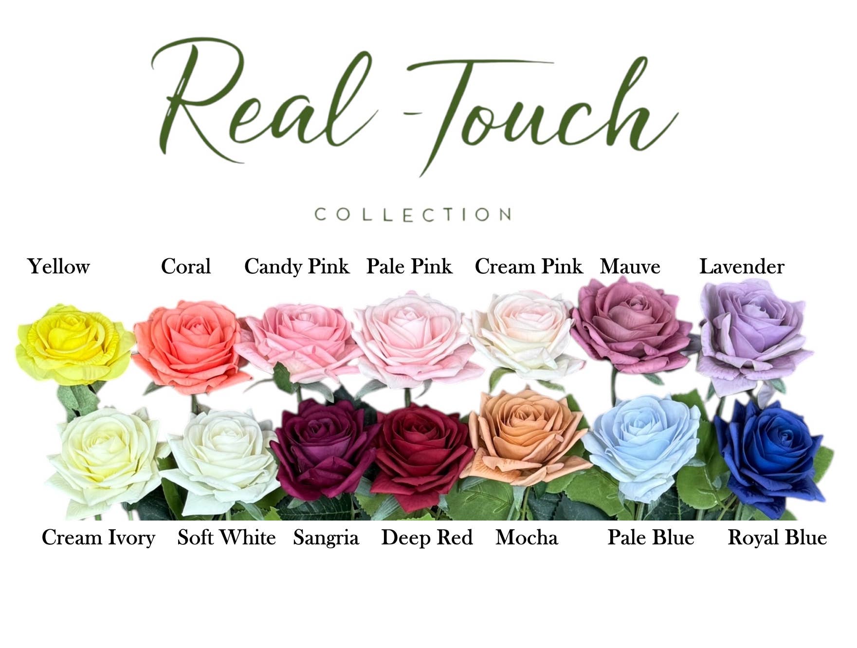 Angel Isabella - Wholesale Artificial Flowers - Pack of 50 stems-Ultra Realistic Rose-17"0