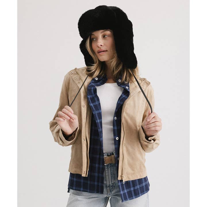 Gigi Pip - Wholesale Trapper/Bomber Hat - Women's - Logan Faux Fur Trapper Hat8