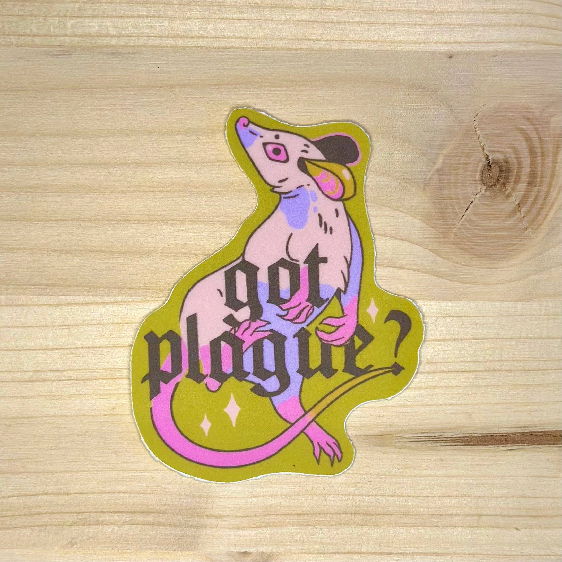 Odd Hare Goods - Wholesale Sticker - Got Plague? Sticker