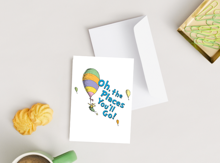 Party Collective – wholesale Examenskort – Åh, de platser du kommer att besöka-kort1