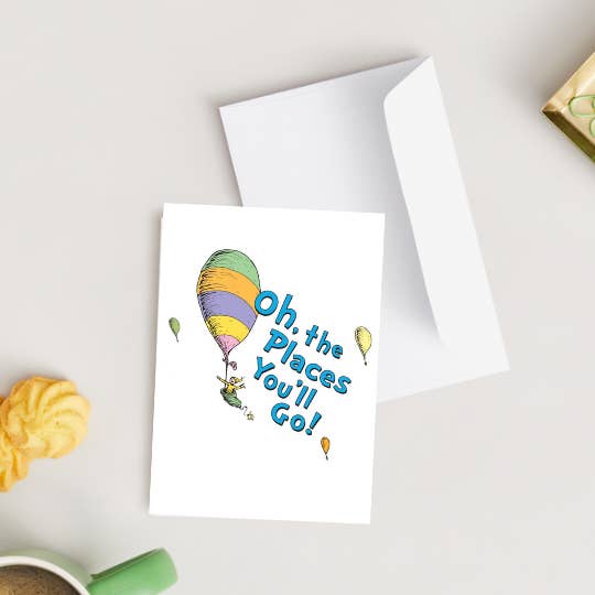 Party Collective - Wholesale Graduation Card - Oh The Places You Will Go Card1