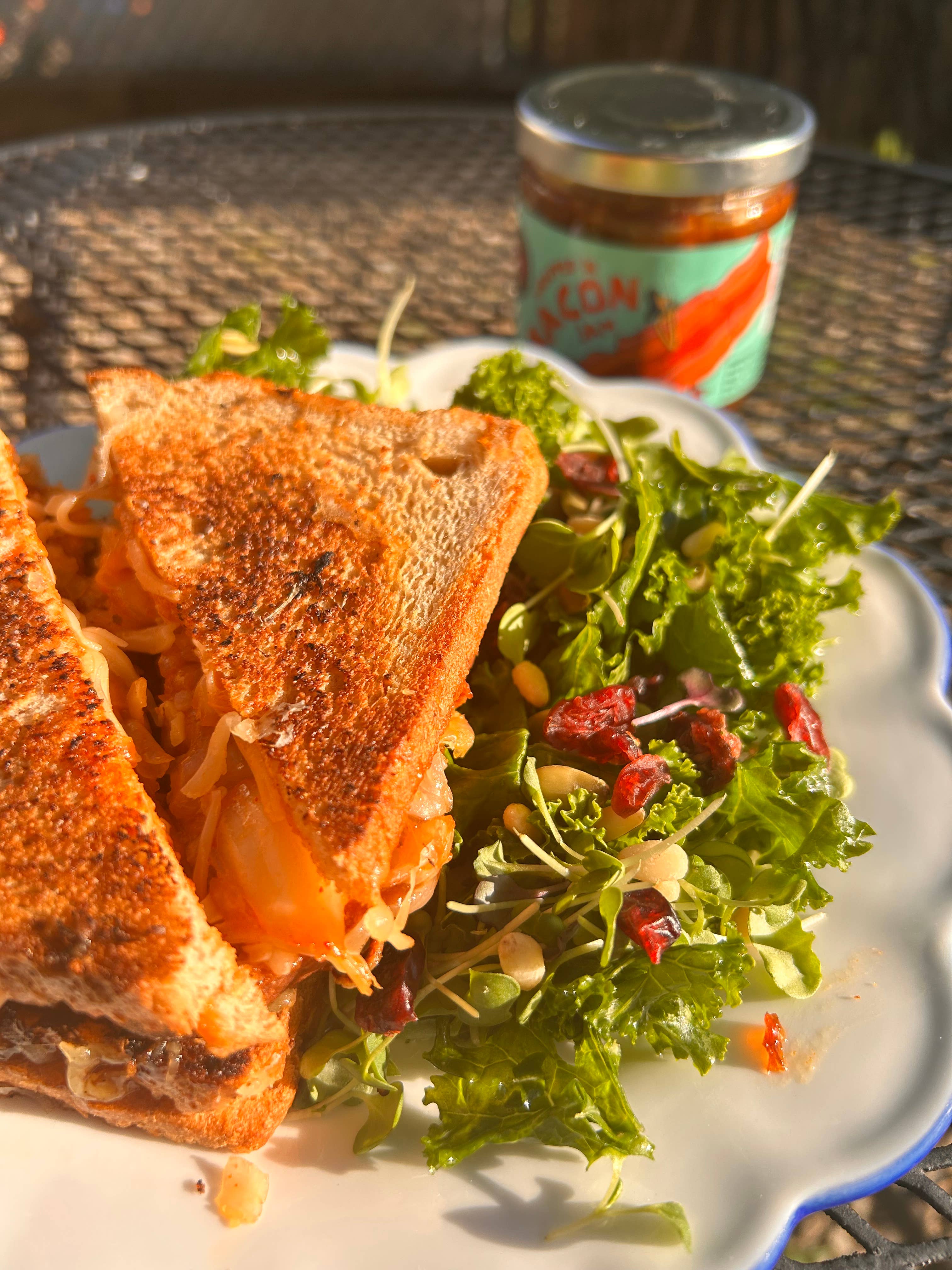 Stone Bank Foods - Wholesale Jam/Jelly - Wrapped in Bacon Jam 8.00 oz - 14% Bacon - Sweet and Savory2