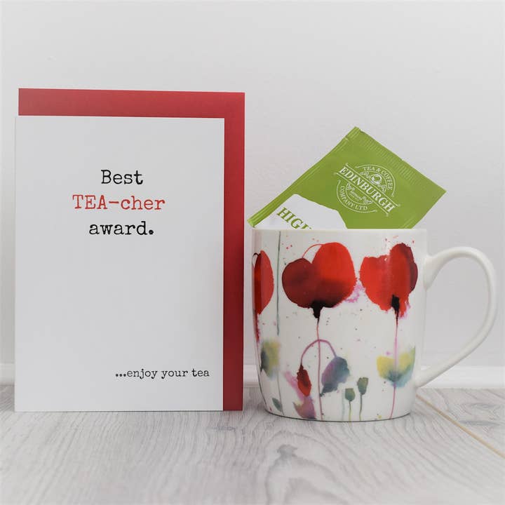 Teabag Greeting Card - TEA-062 for wholesale by Smith & Ross Designs