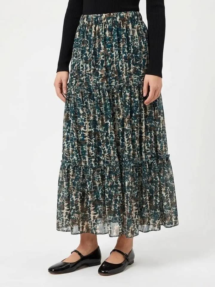 Mimi & Gogo - Wholesale Skirt - Women's - Printed Skirt With Lining @9705_JuImprimee7