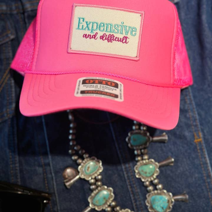 High Ho Silversmithing - Wholesale Trucker Hat - Women's - EXPENSIVE AND DIFFICULT TRUCKER HAT