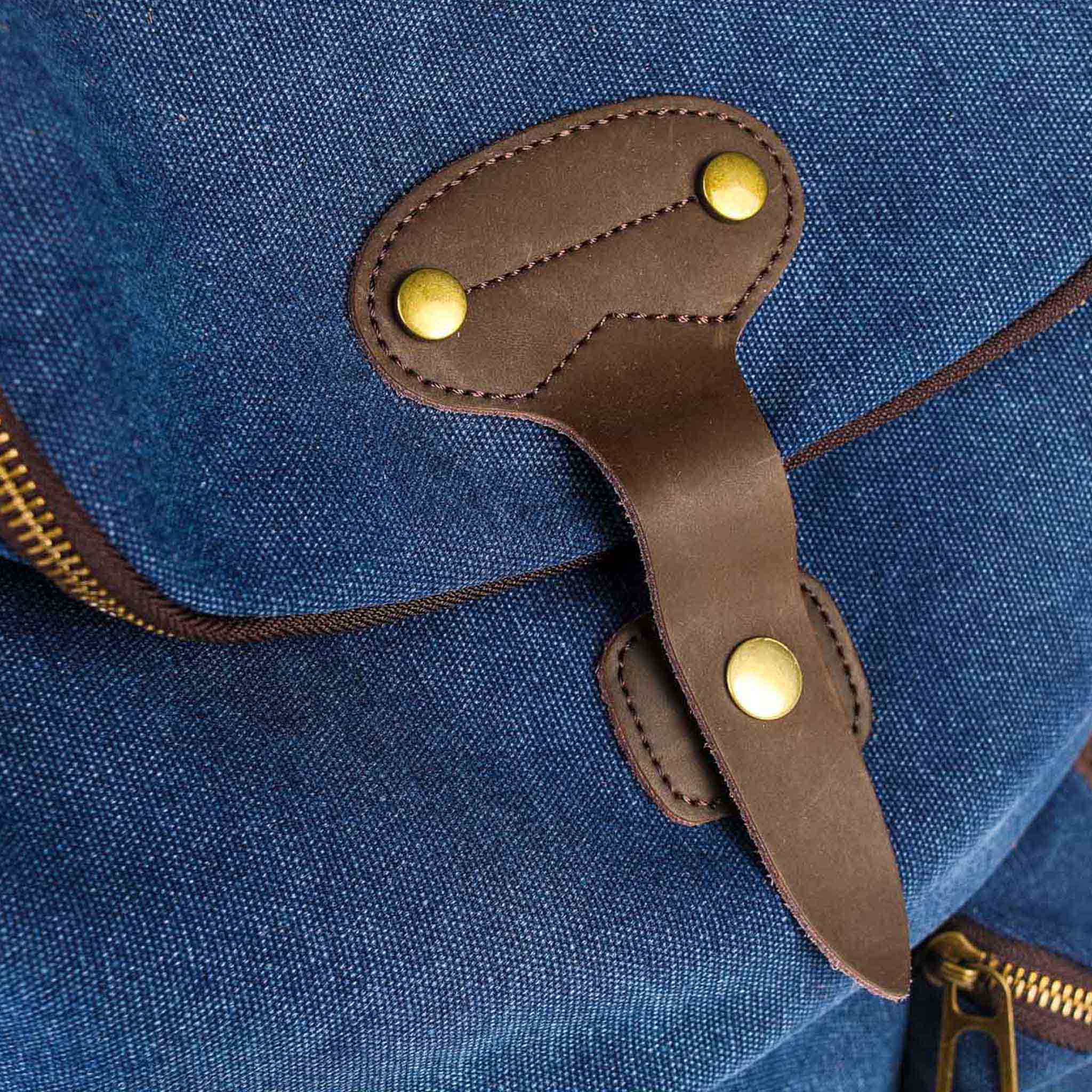 ZEDE PARIS - Wholesale Backpack - Women's - SAINT-PAUL - Canvas and leather backpack8