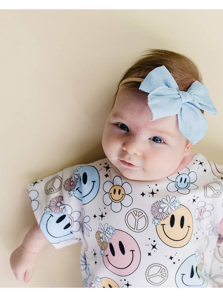 Lucky Panda Kids - Wholesale Jumpsuit - Baby - Short Sleeve Bubble Romper | Groovy Girl14