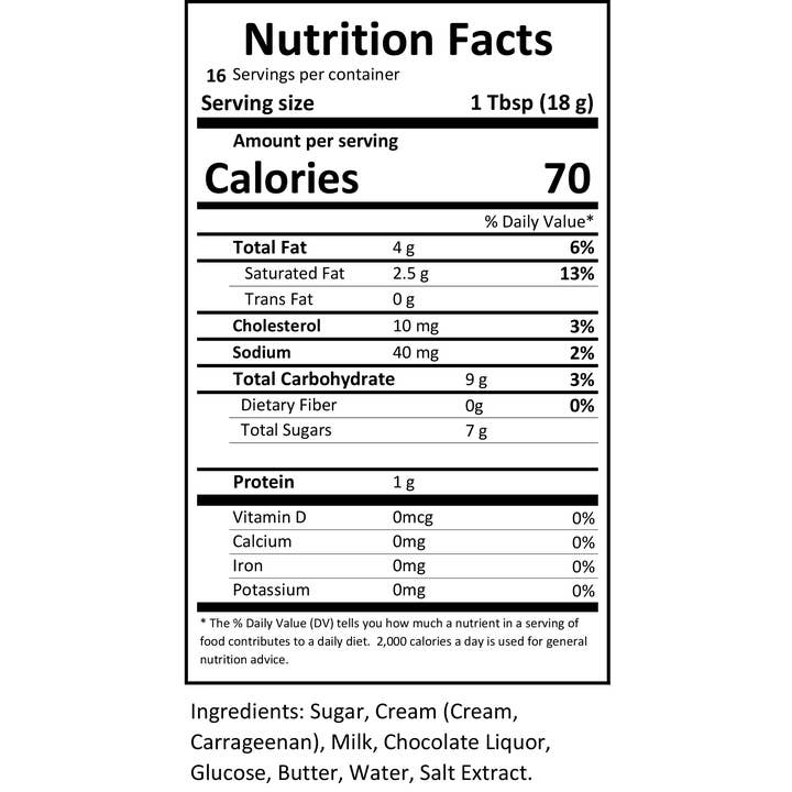 Sutter Buttes - Wholesale Hot Fudge/Chocolate Spread - Dark Chocolate Sauce – Decadent Small Batch Dessert Topping1