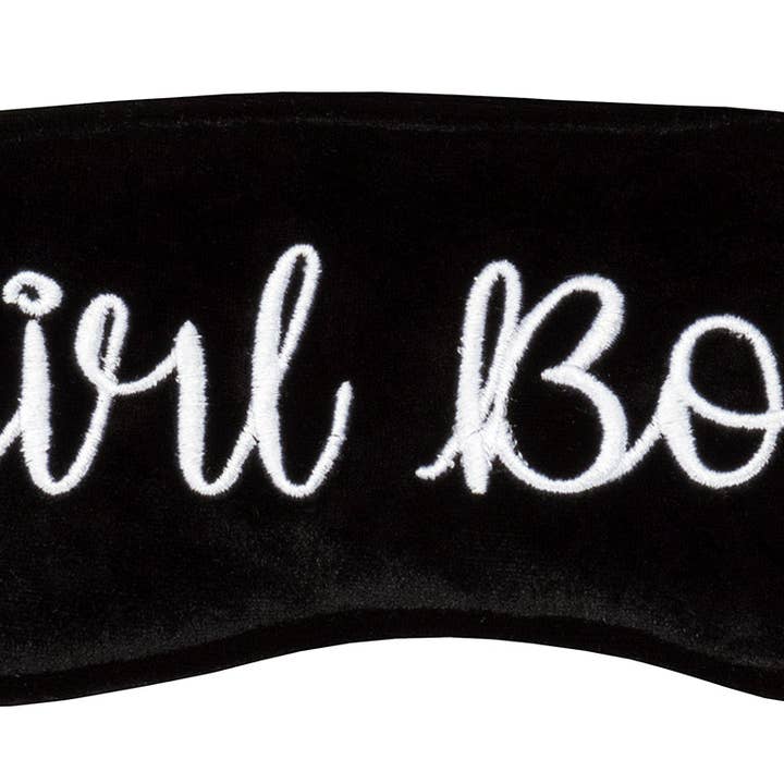 Velvet Sleeping Mask - Girl Boss for wholesale by Fringoo Group Ltd