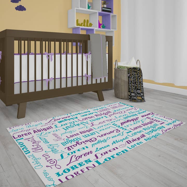 Loren Girls Gold Rug for wholesale by B2U Decor