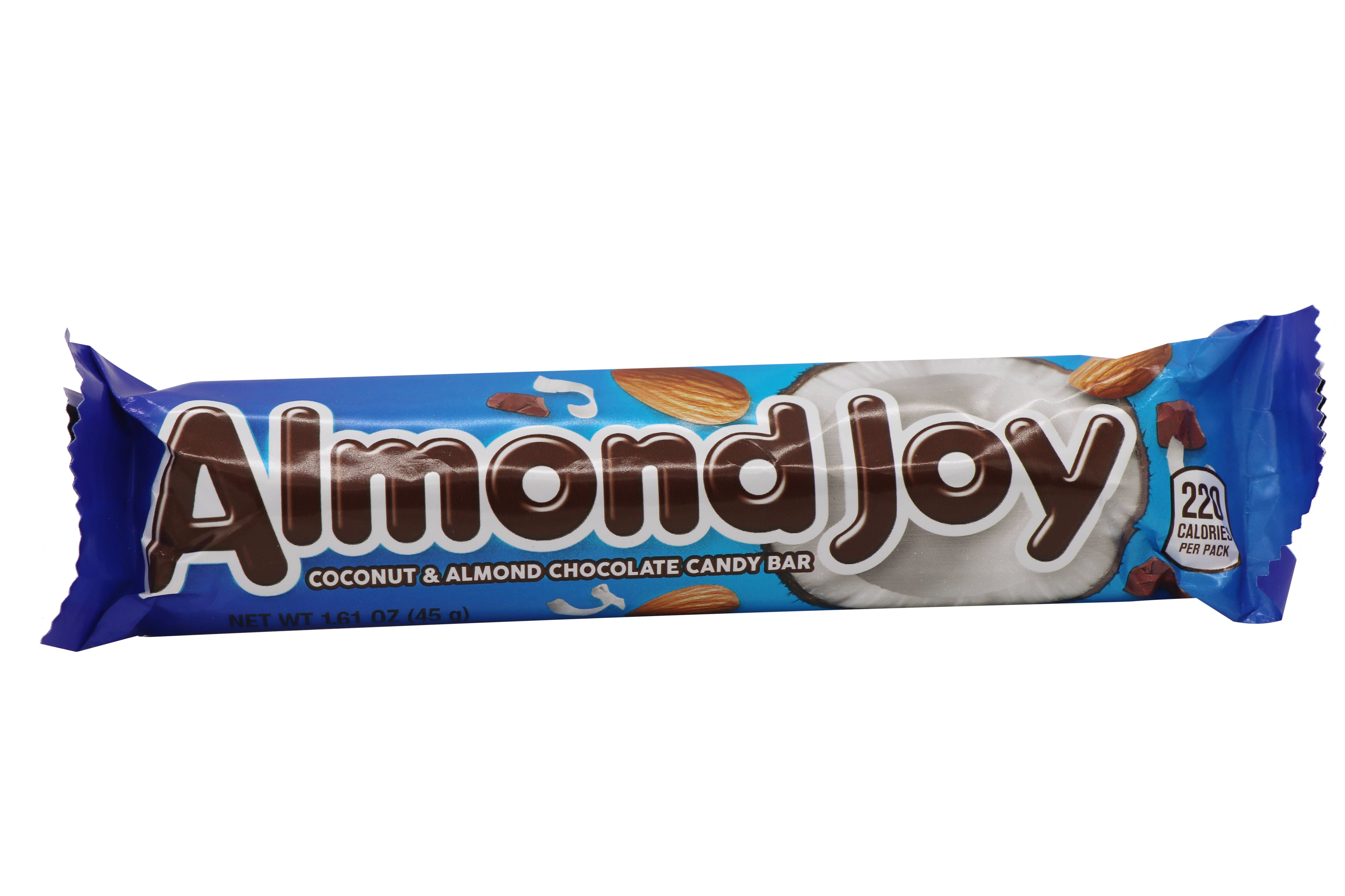 Grandpa Joe's Candy Shop - Wholesale Chocolate Bar - Almond Joy Candy Bar 1.61oz, 24ct1