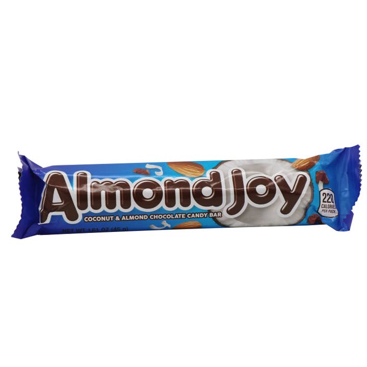 Grandpa Joe's Candy Shop - Wholesale Chocolate Bar - Almond Joy Candy Bar 1.61oz, 24ct1