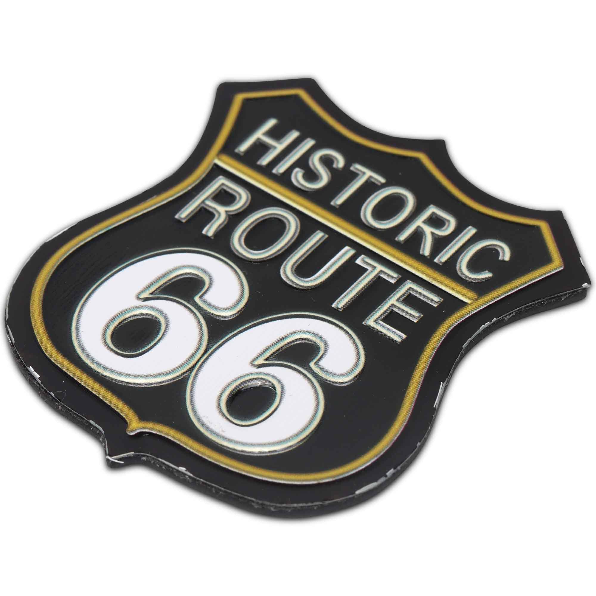 Open Road Brands, LLC - Wholesale Magnet - Route 66 Embossed Metal Magnet1