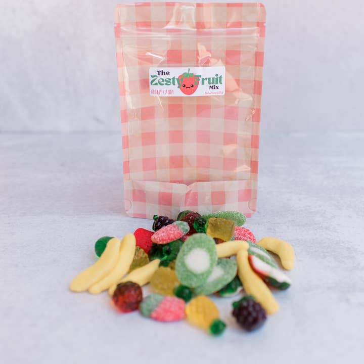 The Zesty Fruit Mix (½ lb Bag) – Pick your bag! for wholesale by The Honey Den