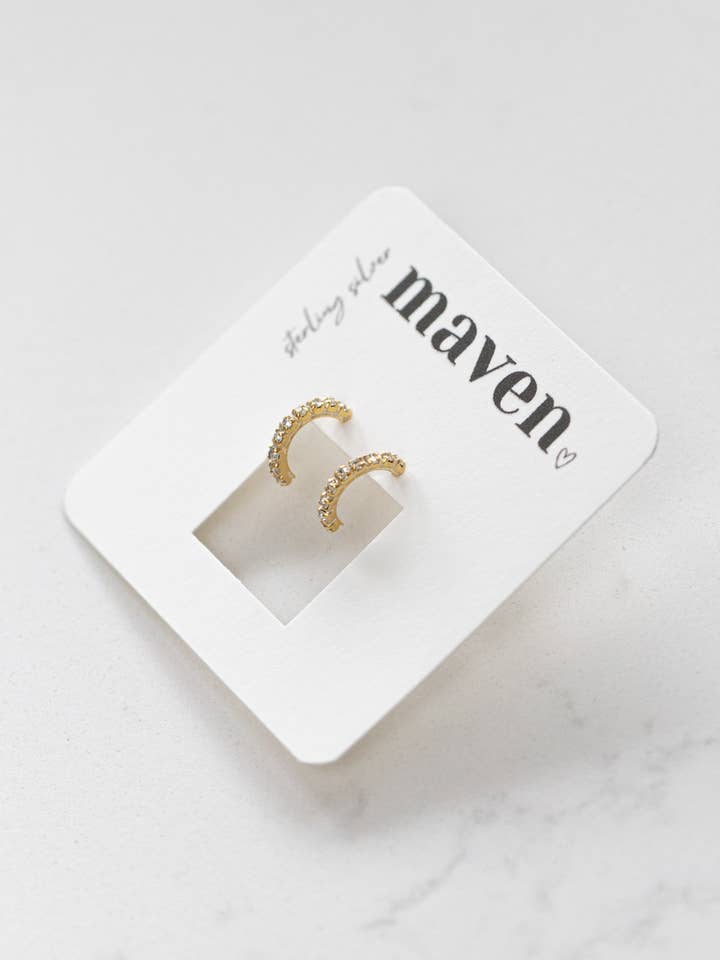 Orecchini a cerchio 'Kelly' per la vendita all'ingrosso da parte di Maven