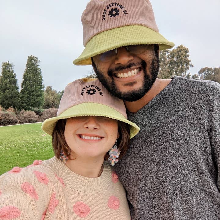 The Peach Fuzz - Wholesale Bucket Hat - Women's - Just Getting Bi Bucket Hat