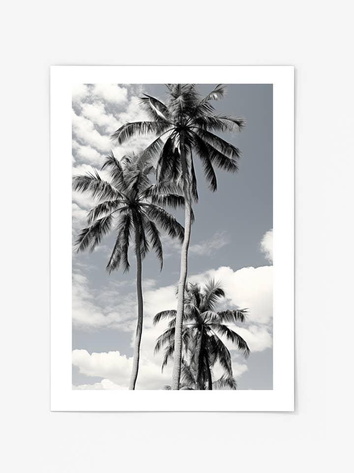 Palm Tree Gaze Print for wholesale by Collett Studios