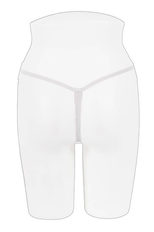 Best Underwear Line - Venta al por mayor Ropa interior - Mujer - Tanga sin entrepierna con forma de mariposa YM-66033-THG3