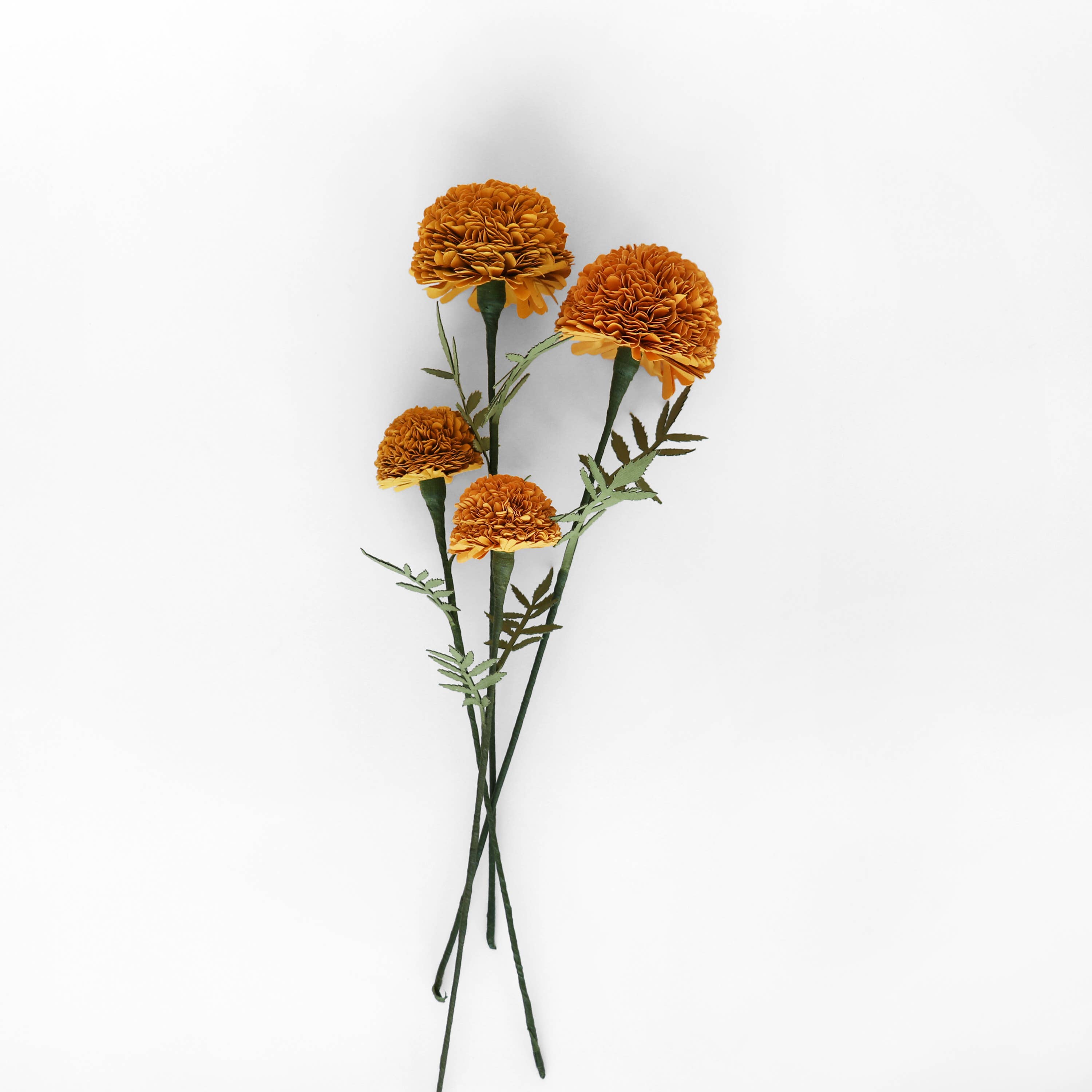 Craft Boat - Wholesale Artificial Flowers - HANDMADE PAPER FLOWER - MARIGOLD1