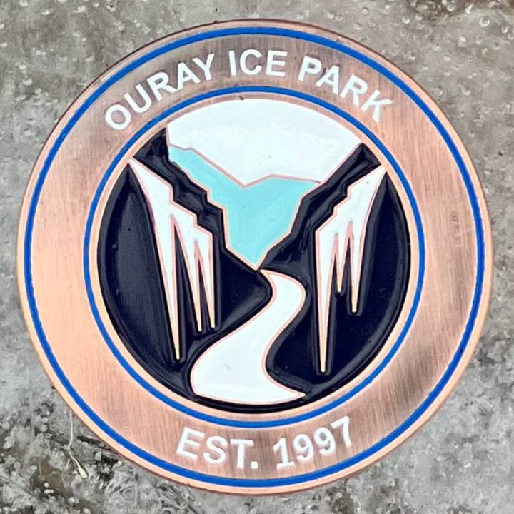 Mountain Freedom Coins - Wholesale Keepsake Coin/Token - Ouray Ice Park Coin