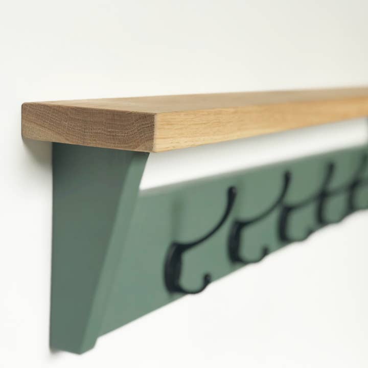 Green Smoke Coat Rack for wholesale by Off the Grain