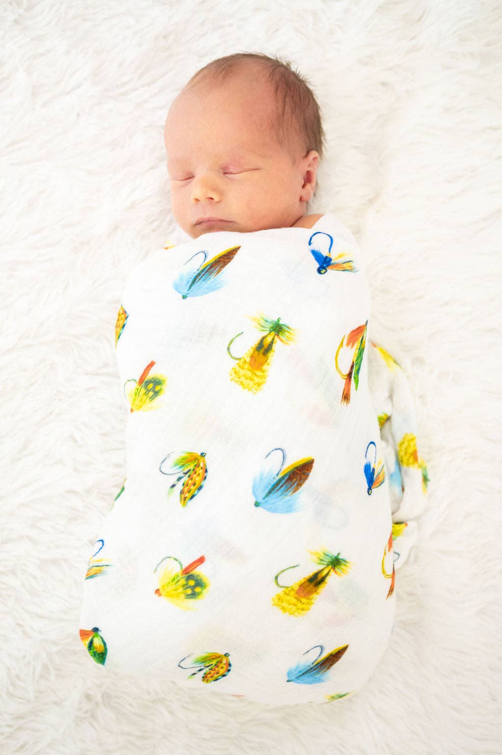 Saltwater Swaddles - Wholesale Swaddle - Baby - Bait Buddies Fly Fishing - Swaddle5