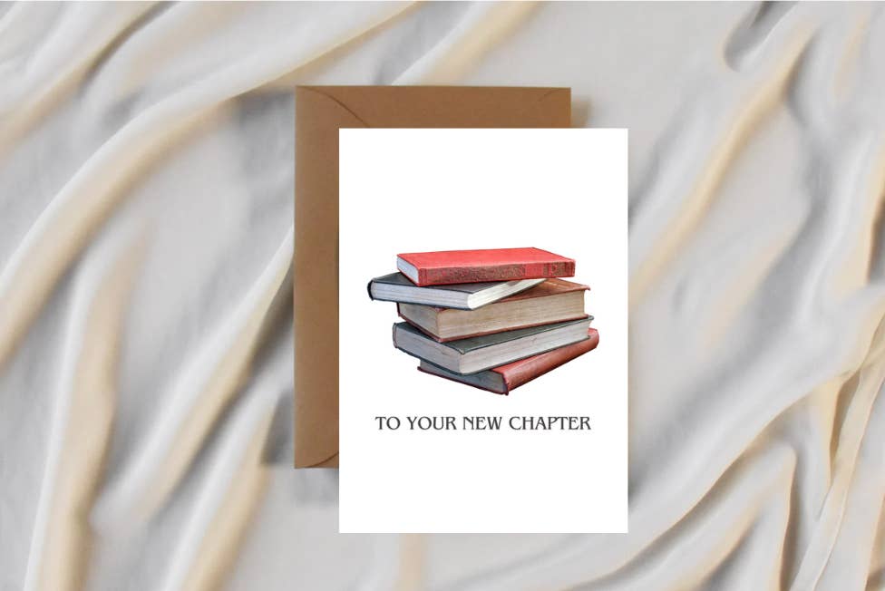 Party Collective - Wholesale Everyday Greeting Card - To Your New Chapter Card
