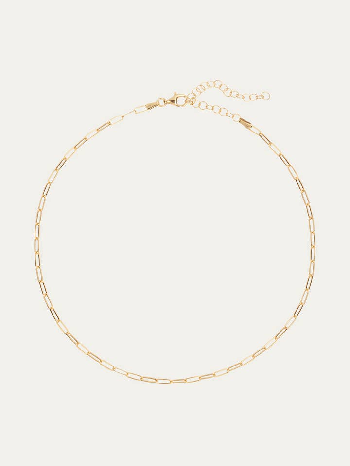 Rose Gold Necklace for wholesale by FLOR DE MENTA JEWELRY